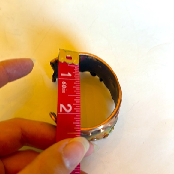 Handcrafted Copper Cuff Bracelet - Picture 5 of 5